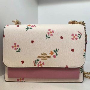 Klare Crossbody With Heart Petal Print c7596